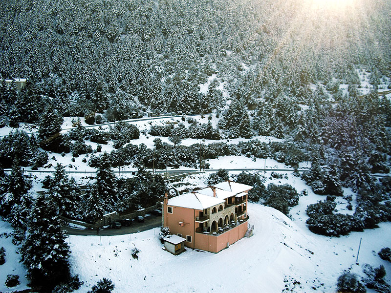 Vytina Mountain View Hotel - With Snow